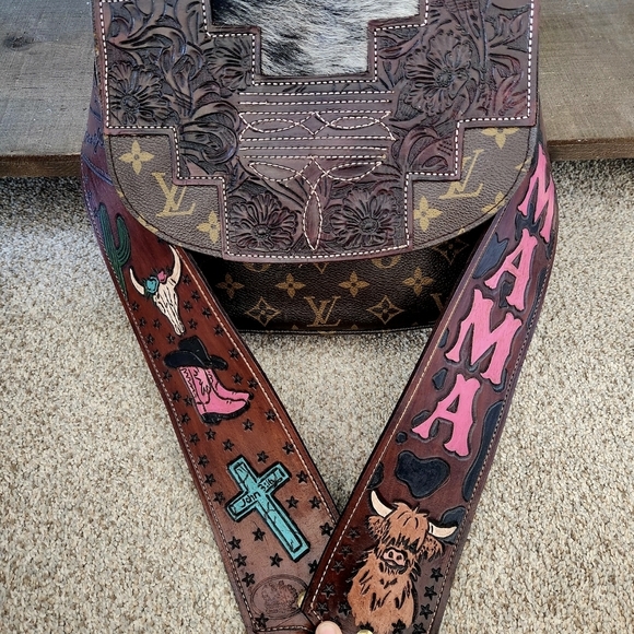 Louis Vuitton Upcylced St Cloud Western Crossbody - Picture 1 of 9